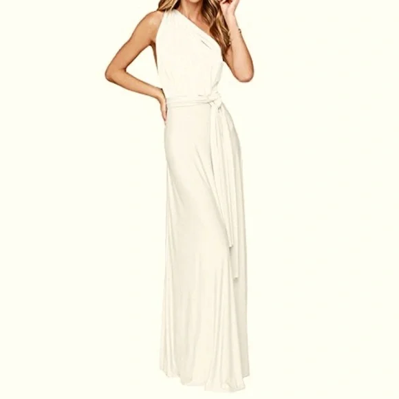 white knit wrap dress Anthropologie Dress Womens M White Knit Wrap Sweater Long Sleeve Belted Short